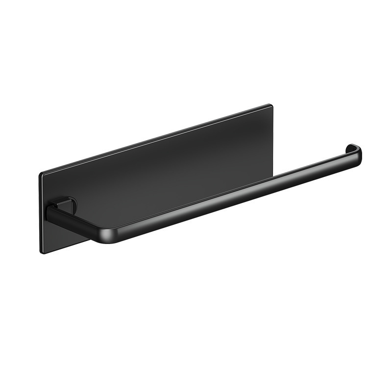 Non-perforated magnetic kitchen paper towel rack, paper hanging rack, roll paper, cling film wall-mounted multi-functional storage rack Item Picture