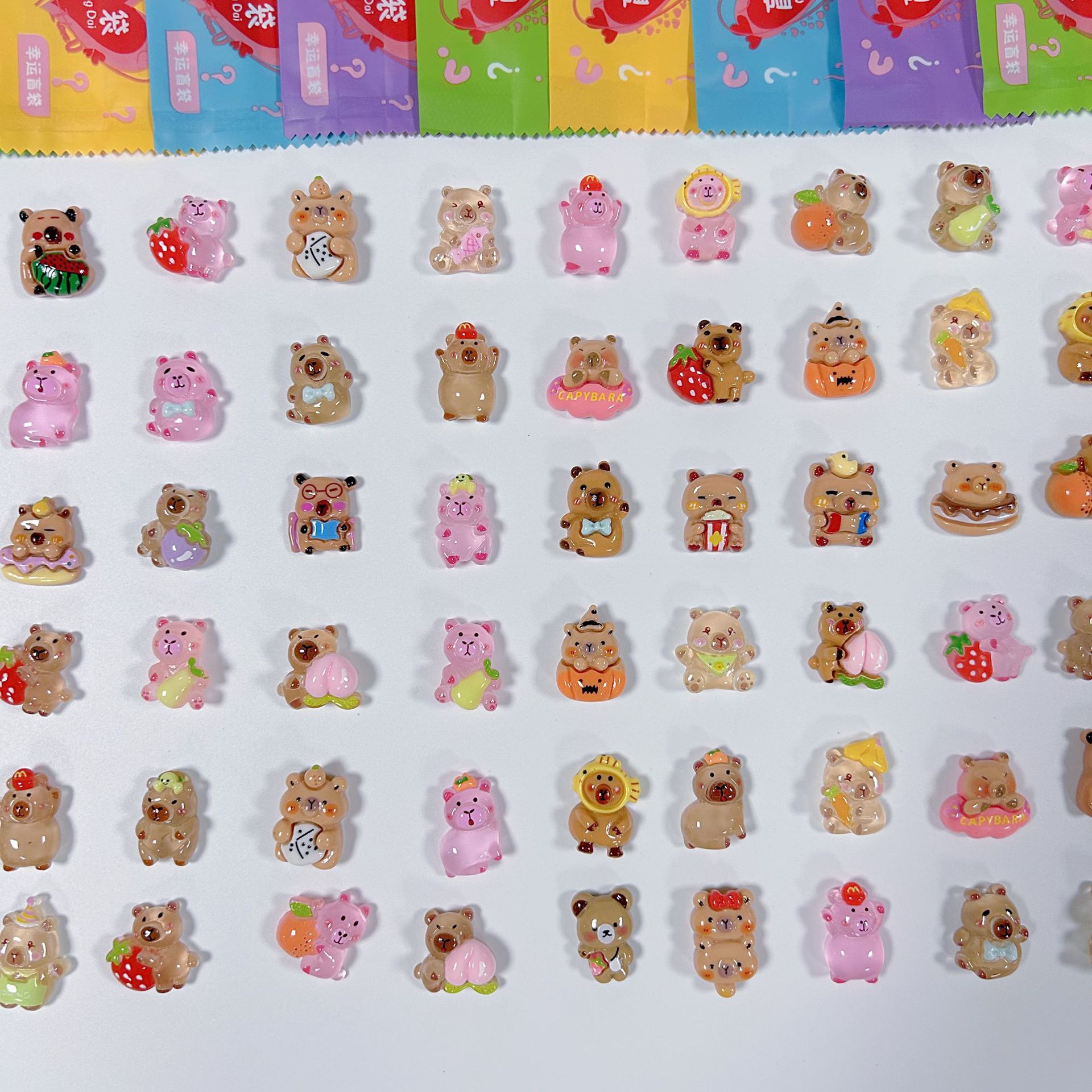 Blind bag prizes, small gifts for primary school students, fruits, Kapipala, food and play bottles, blind boxes, wholesale of children's toys Specification image