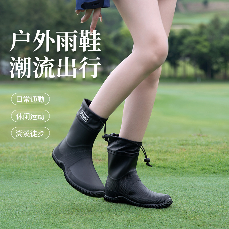 回力雨鞋/雨鞋套/下水裤/解放鞋/便携雨鞋产品图