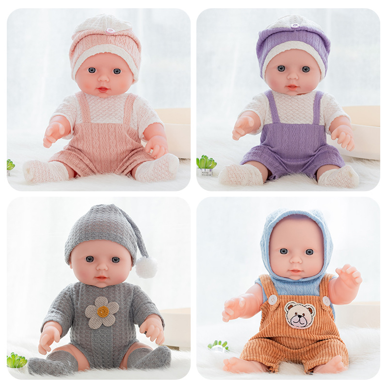 Crossover 30 cm simulación muñeca bebé soft goma juguete niña reborn muñeca pacificador bebé juguete muñeca Application Scenario