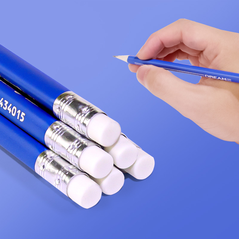 yalong Foreign Trade HB Pencils, triangular rods, office pencils, student pencils with eraser tips wholesale Specification image