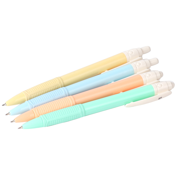 Tianfeng Factory's export ballpoint pen, plastic press ballpoint pen, advertising pen 5785 Jumping Ballpoint pen details Picture