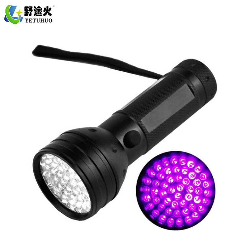 Free Logo21led Flashlight 100Uvled395 Banknote Detector Lamp Scorpion Lamp Urine Stain Detection details Picture