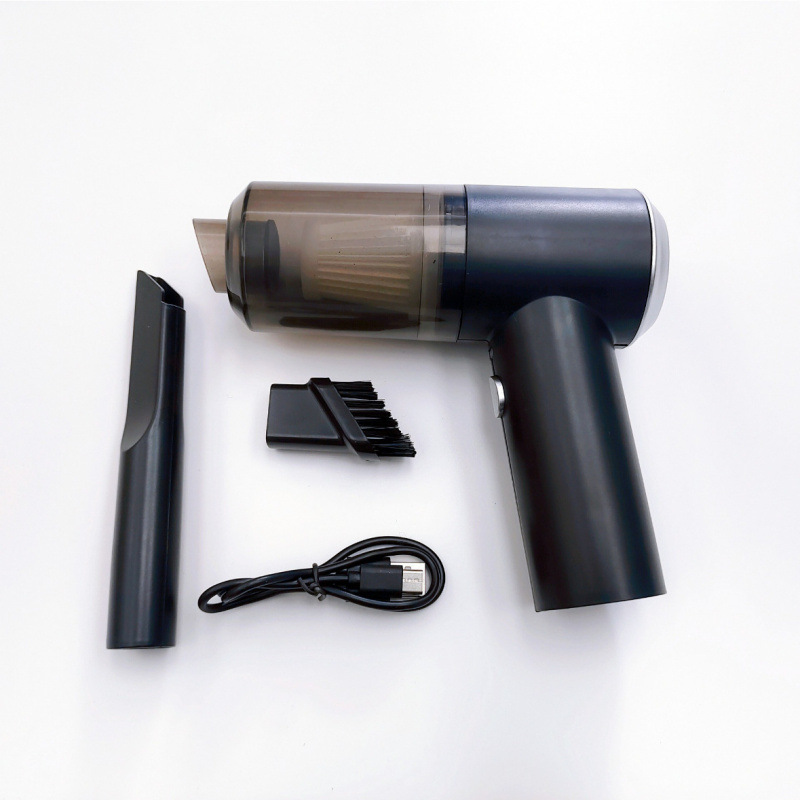 Mini car vacuum cleaner, long-lasting dust removal, handheld wireless indoor desktop cleaning, low-noise charging model Item Picture