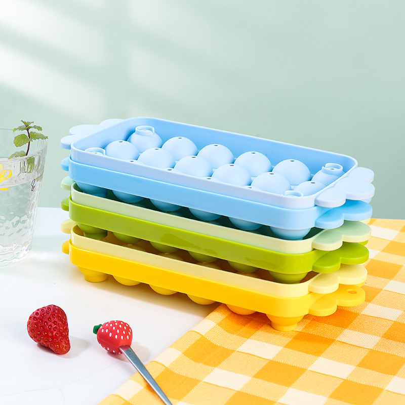 8格大球形冰格18格22格26格小冰球制冰器模具威士忌冻圆形制冰盒详情图4