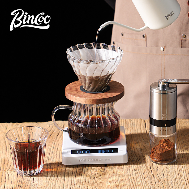 分享壶套装手冲咖啡壶过滤杯咖啡器具家用冲泡过滤壶细节图