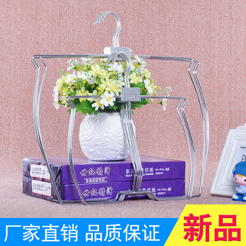 泳衣衣架不锈钢比基尼泳装衣架展示架游泳衣架男女游泳装衣架儿童产品图