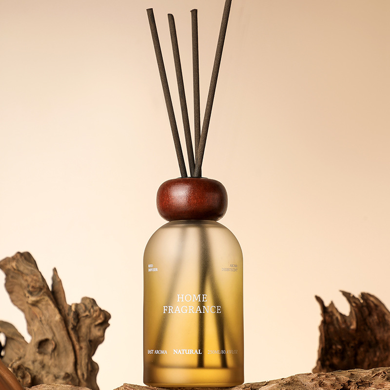 Wooden-scented fireless aromatherapy ornaments, high-end bedroom home aromatherapy, indoor bathroom deodorization, long-lasting fresh fragrance details Picture
