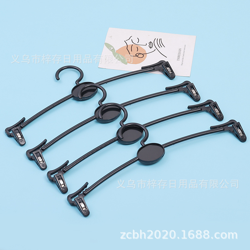 Inner clothes hanger, plastic bra rack, adult underwear and underpants clip, home drying bra rack, underwear store display rack Specification image