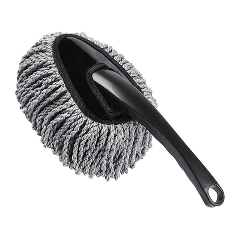 Mini car wax brush, car washing and cleaning supplies, mini dust duster, car wax mop, cleaning wax brush Item Picture