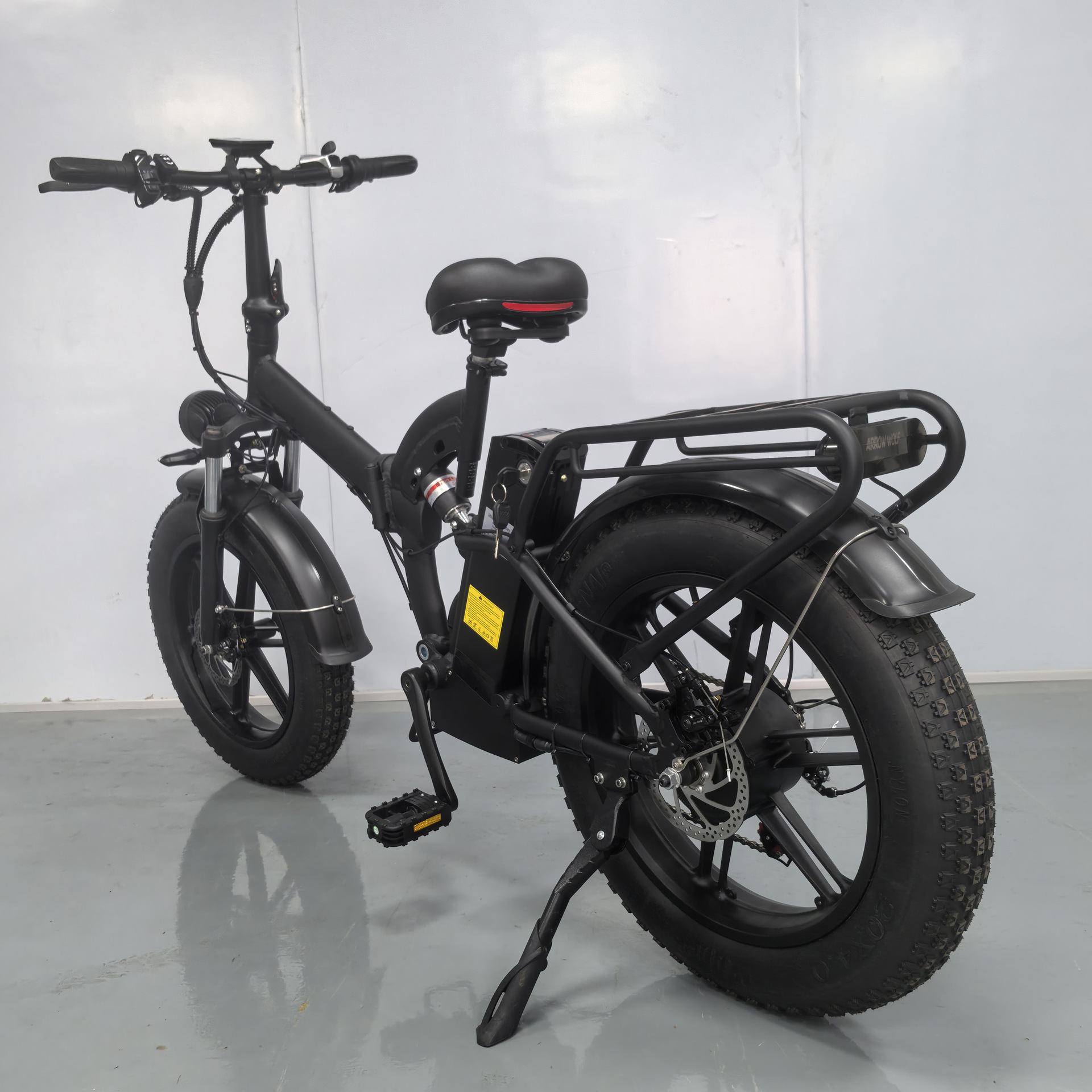 ebike Factory's 20-inch folding snow fat tire electric-assisted bicycle, adult variable-speed snow electric bicycle Specification image