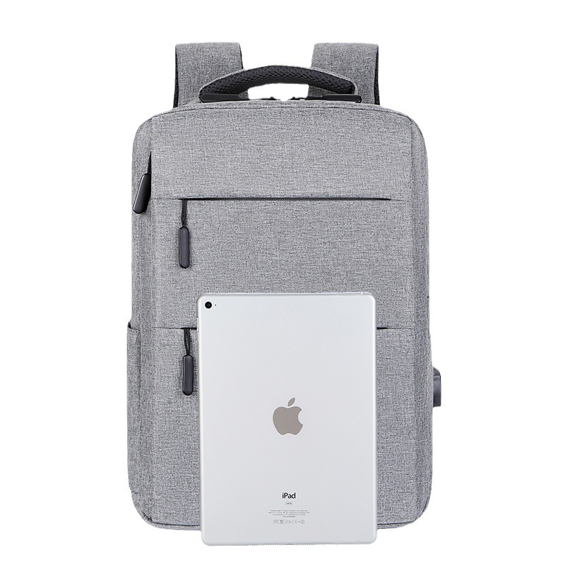 Cross border business backpack mochila multifuncional de gran capacidad para hombres advanced sense laptop bag USB imprimible Item Picture
