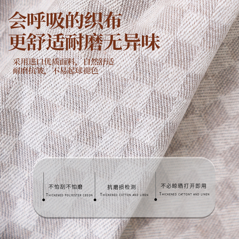 衣物棉麻收纳箱可折叠加粗钢架防尘耐磨家用超大容量被子储物箱 Application Scenario