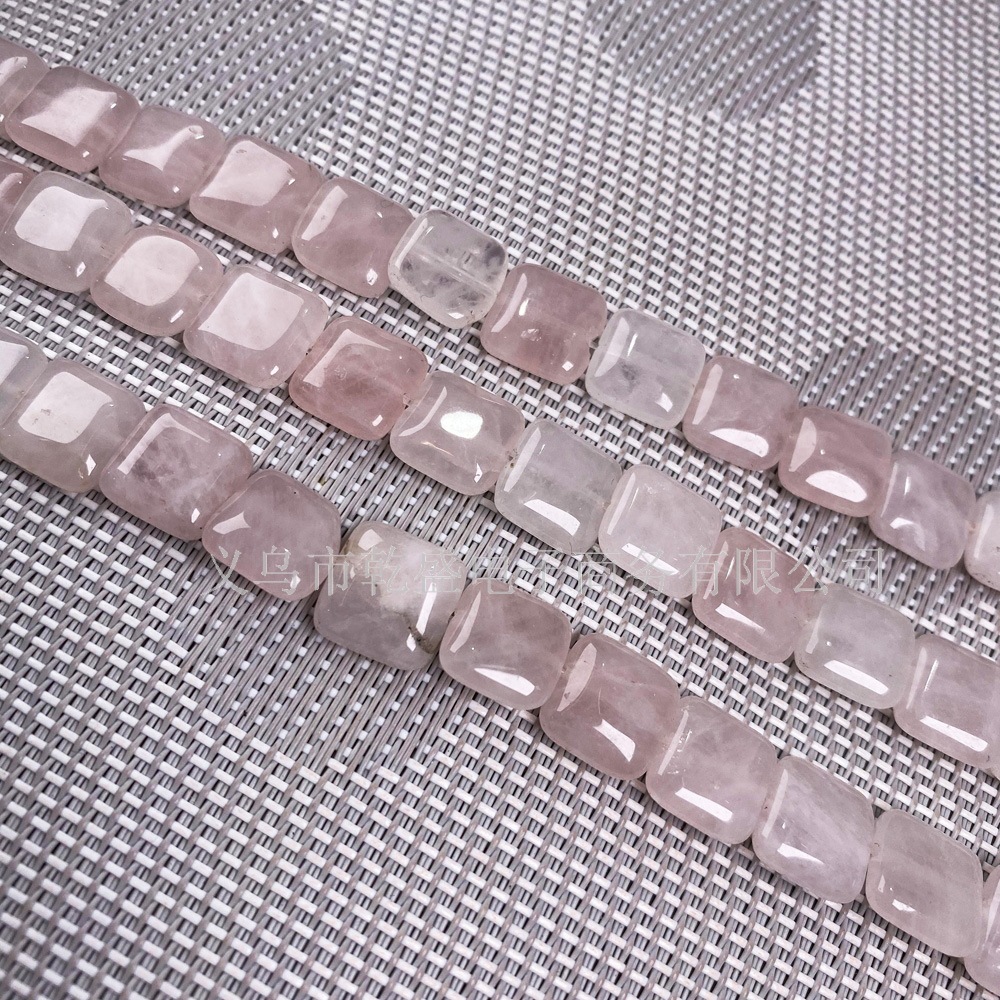 Natural crystal, stone, agate, square, semi-precious stone, loose beads, a variety of material jewelry beads, necklaces, bracelets and accessories Specification image