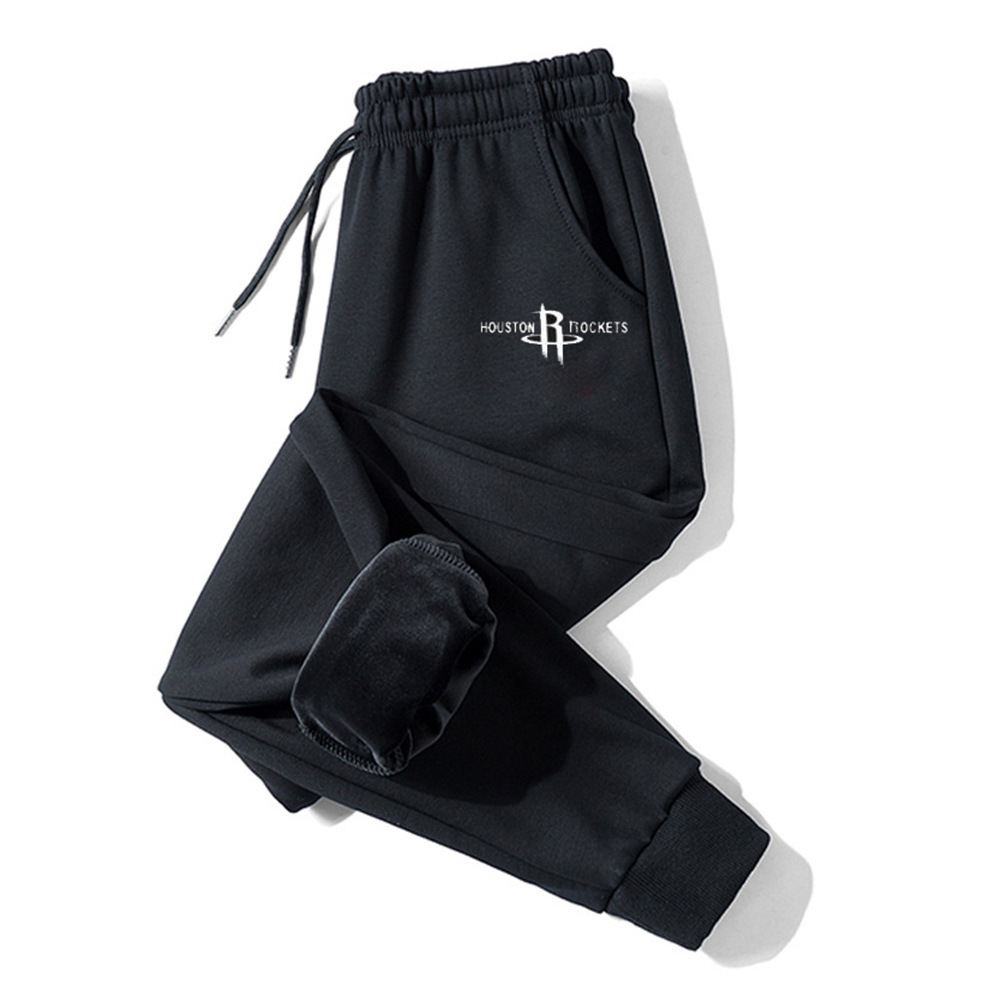 The men's autumn and winter new thickened Korean-style Harun nine-inch tapered pants are loose, sporty and casual trousers Item Picture