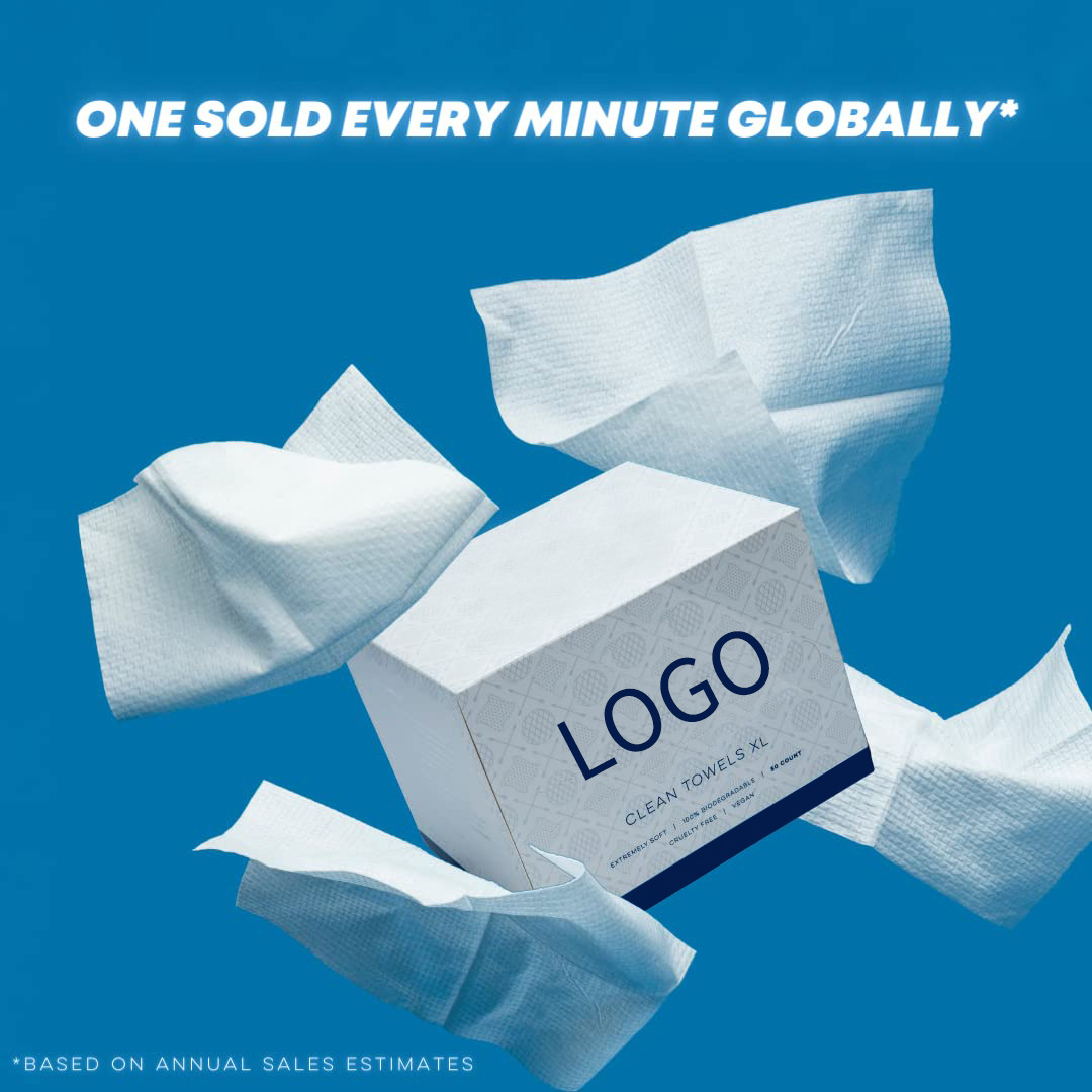 Amazon cross-border pull-out face towel, thick all-cotton makeup remover, pure cotton box, pull-out disposable cotton soft towel Specification image