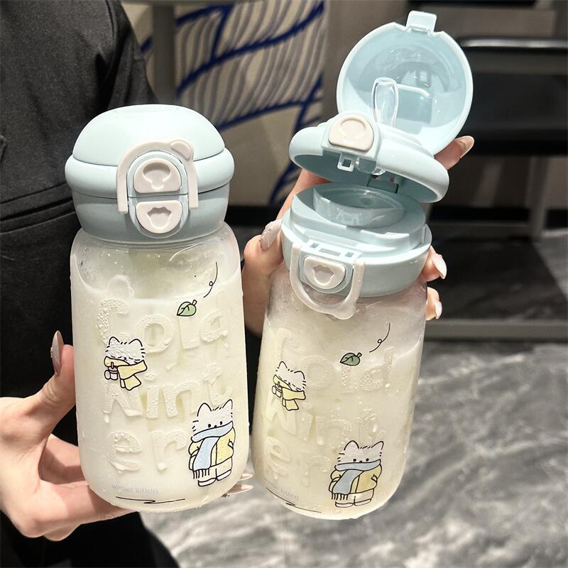 مع كأس الماء 2025 الجديد، كأس من السيليكور العالي -الكوري الجديد Item Picture