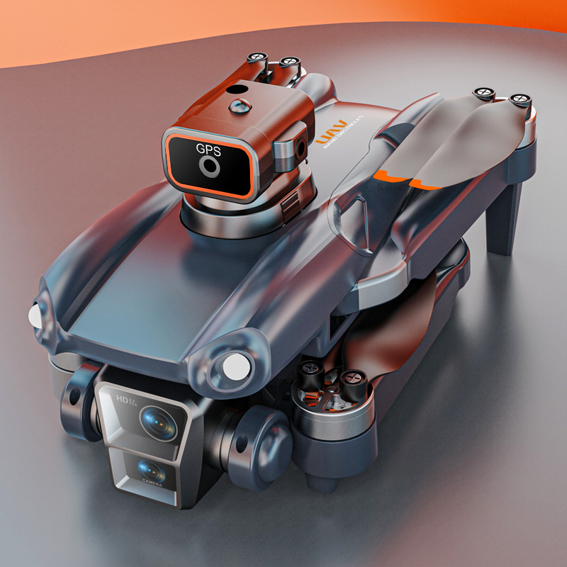 新品跨境无人机 GPS定位无刷电机高清航拍光流电调四避障遥控飞机产品图