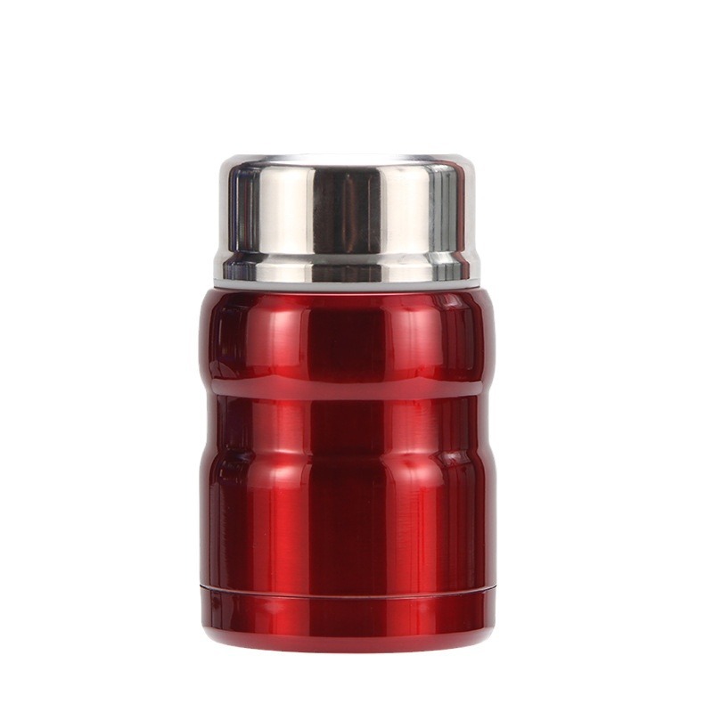 304不锈钢焖烧罐煮粥焖烧杯大容量真空保温杯户外便携保温焖烧壶白底实物图