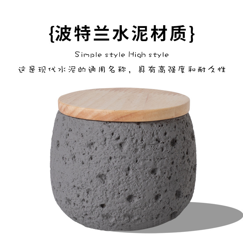 Pet funeral products: Ceramic urn for pets, six colors, wooden lid, texture design, pet urn for ashes, pet funeral products Specification image
