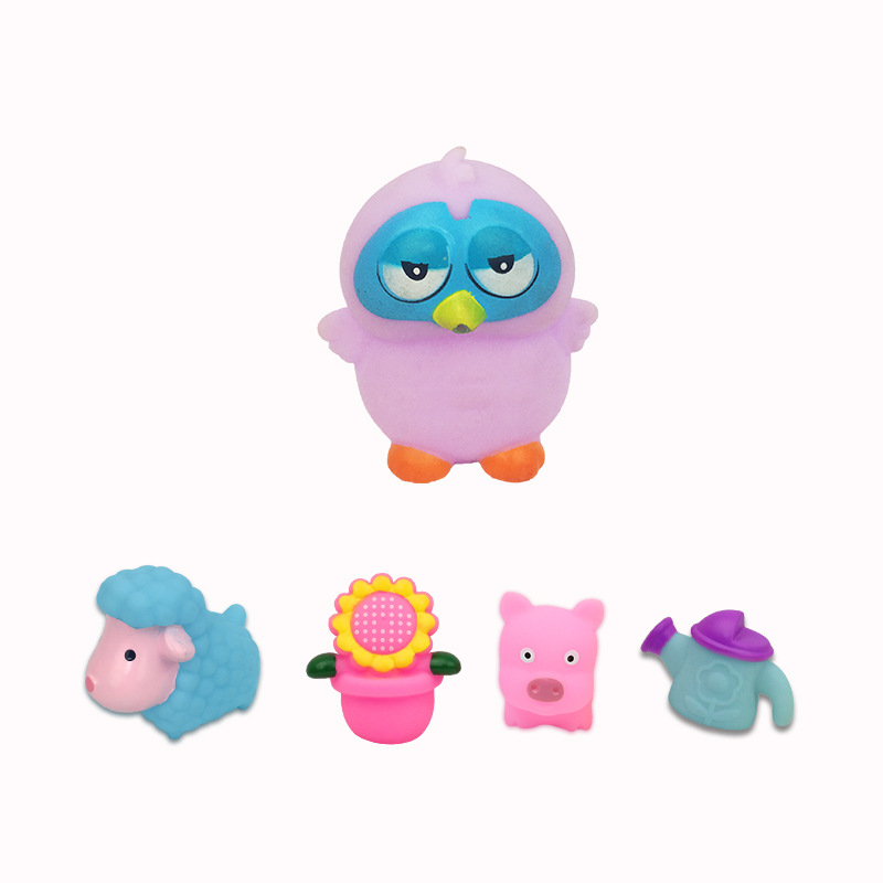 Baby water play, children's bath toys, New Happy Farm water play set, cute animal floating toys Application Scenario
