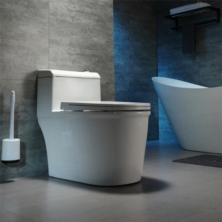 Helina siphonic 8.0 large-diameter anti-odor, anti-splash and water-saving ceramic household toilet for small-sized apartments details Picture