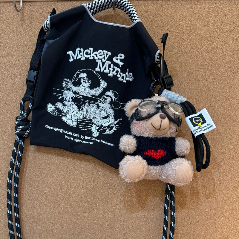 mini bordado padre hijo nylon resistente al agua bolso de mano para mujeres mini bolso de mano para niños para llevar bolsos crossbody Specification image