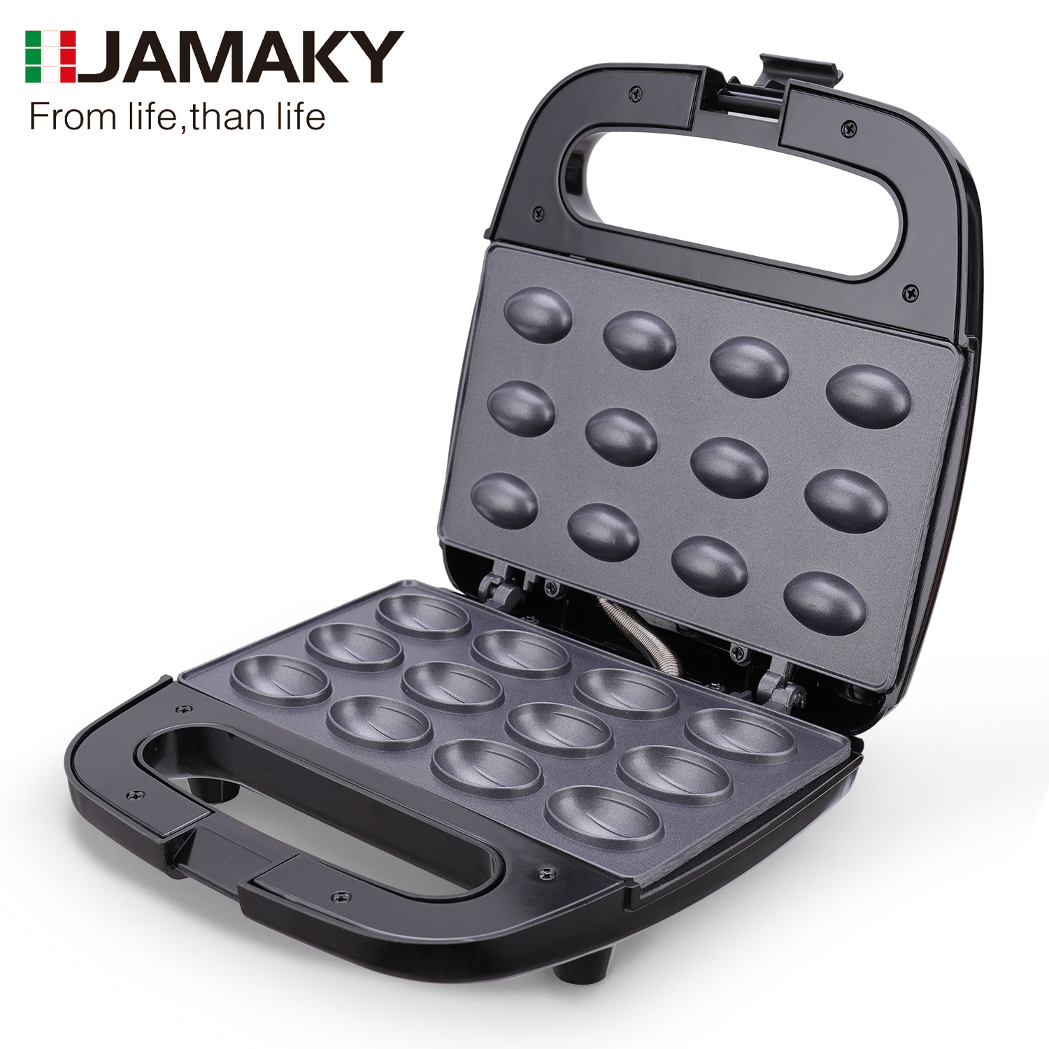 JAMAKY 跨境欧规家用小型坚果机花生榛子松子烘培机自制电饼档机JMK2009