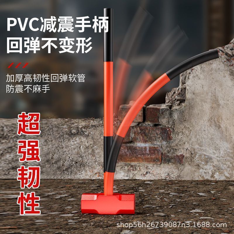 厂家自产防震多功能锤子郎头铁锤实心圆钢高硬度八角锤pvc柄锤子 Application Scenario