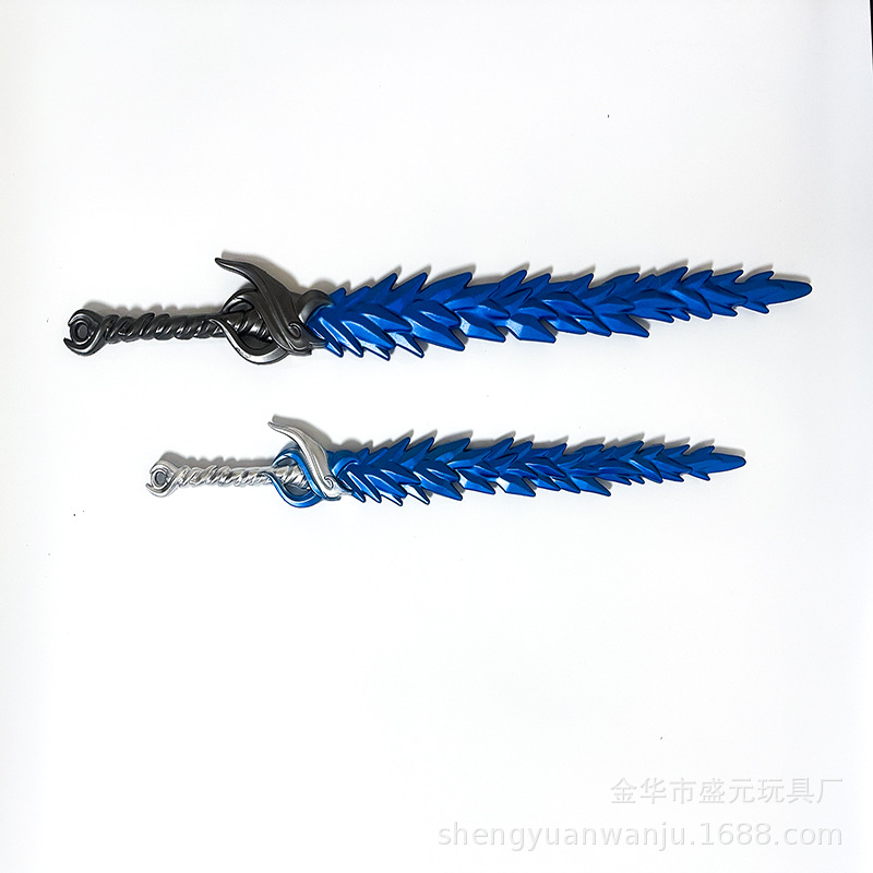 申公豹裂空鞭哪敖盘龙锤PU火尖枪儿童武器模型玩具