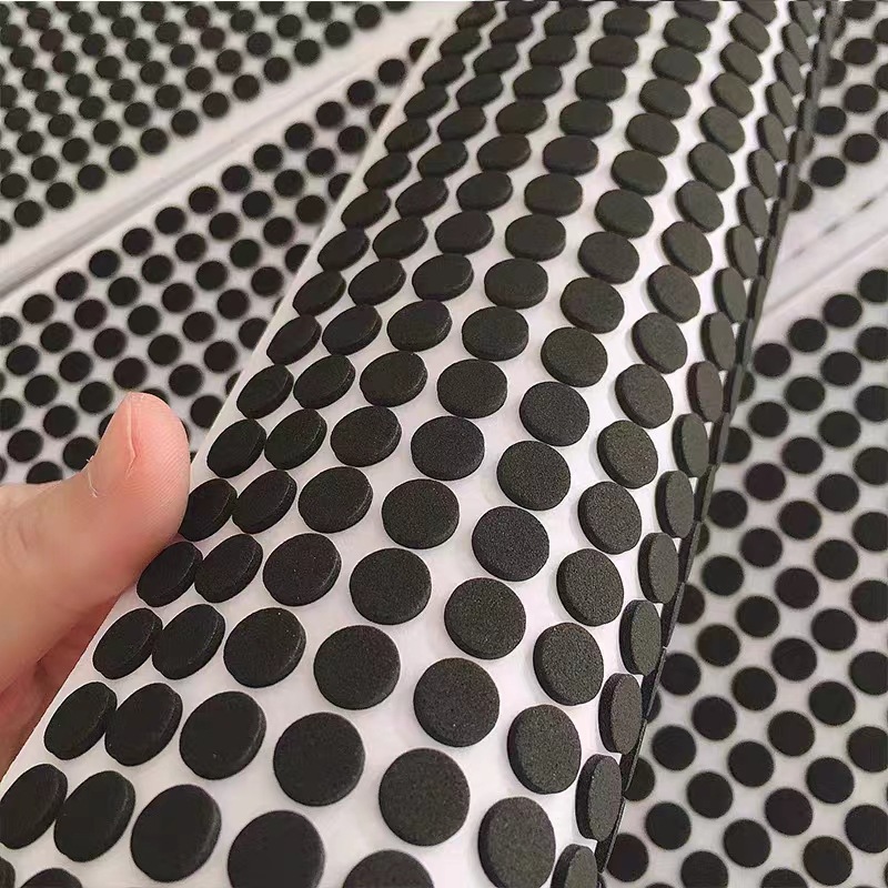 Strong round PE foam double-sided tape mirror DIY fixed back adhesive dot square high-adhesion hook double-sided tape Specification drawing