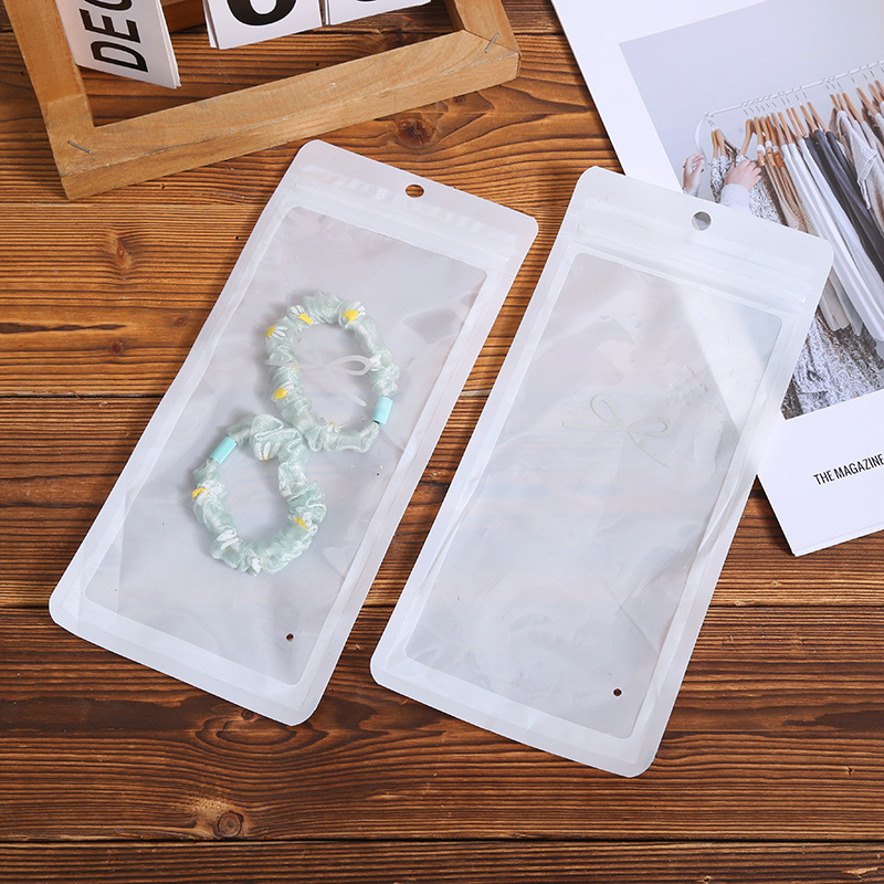 新款通用透明服装饰品塑料包装复合手机包装袋内衣内裤自封袋现货