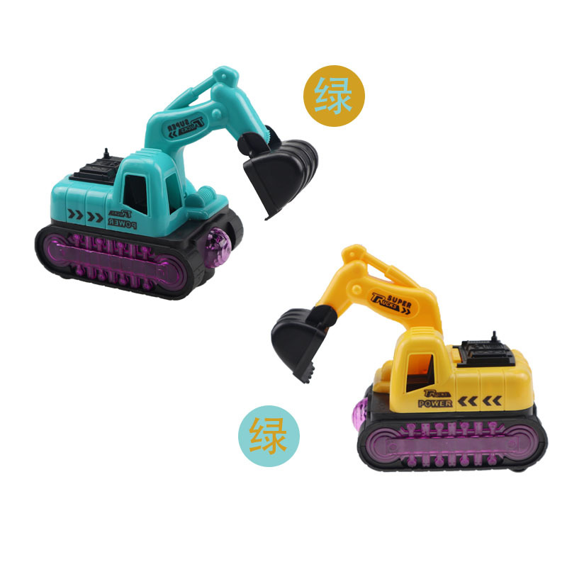 电动万向音乐带投影挖掘机工程车 电动车带舞台灯光 地摊热卖详情图5