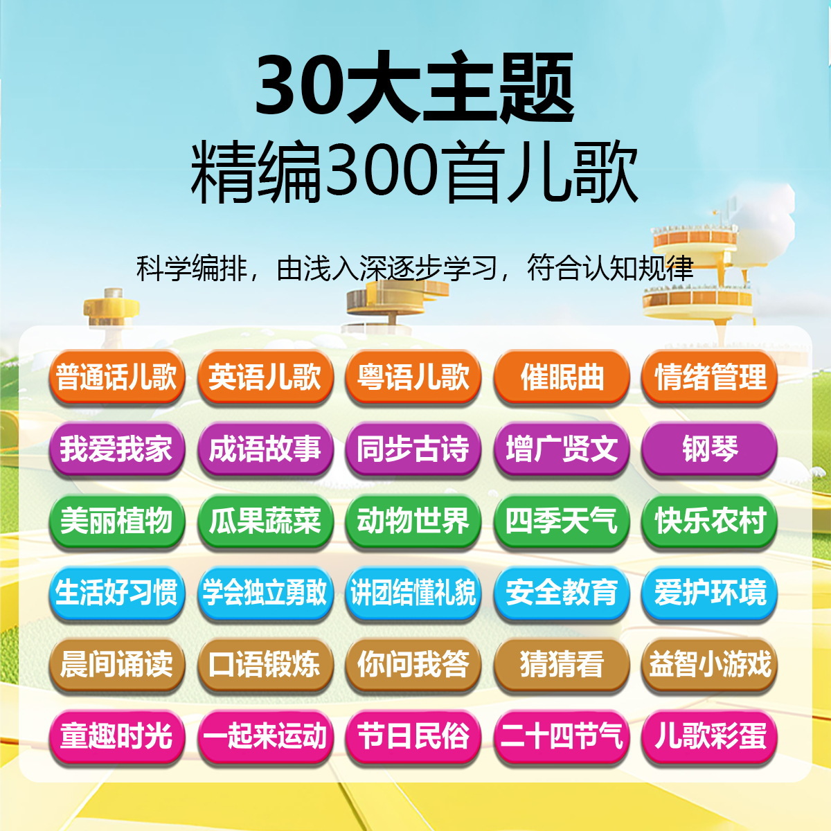 早教机插卡/点读机学习机/奕思瑞早教机/AI玩具/儿童单词机白底实物图