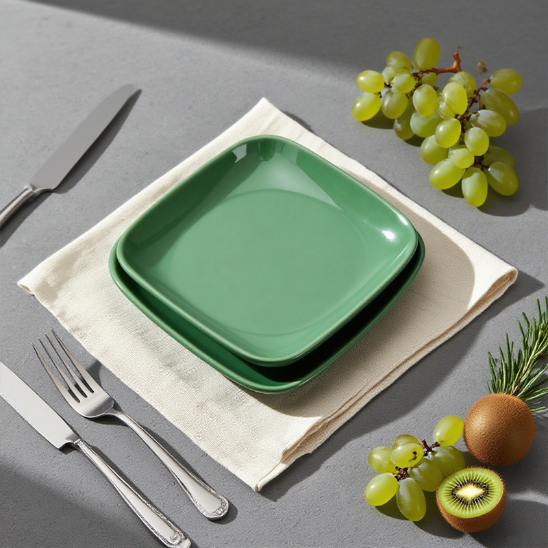 Commercial foreign trade plates, Shaxian Gaijiao rice and stir-fried noodles plates, plastic melamine tableware for catering canteens to stir-fry dishes Specification drawing