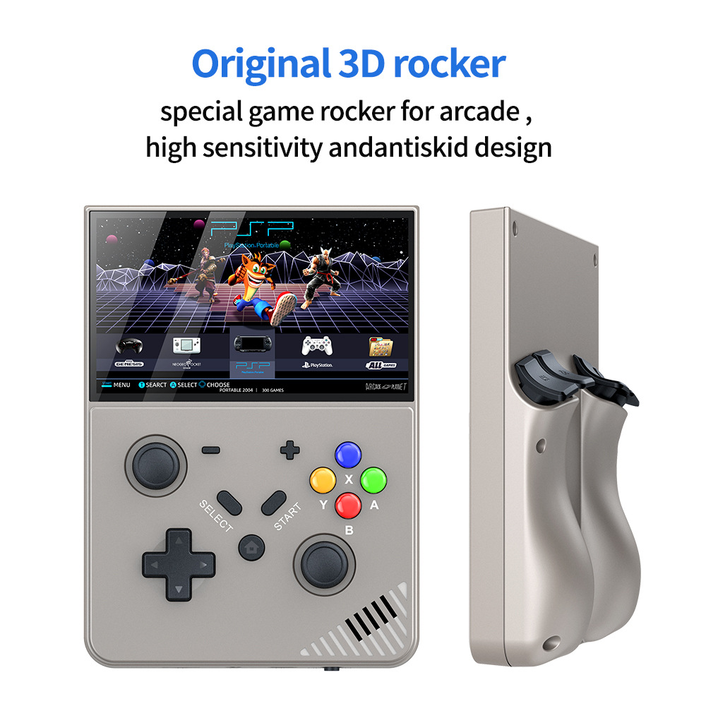 Crossover burst M18 vertical 4.3 "consola portátil de juegos de mano 64GB con 20000 juegos Specification image