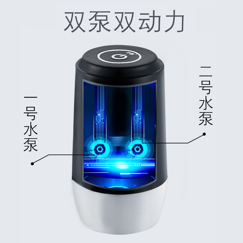 The sub-route water barrel water pump, mineral spring pure water barrel, electric water dispenser, water outlet by pressing the water supply device, dual water pump suction details Picture