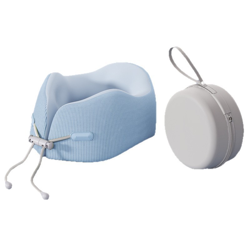 Capibala portable U-pillow, U-shaped neck pillow, travel pillow, storage U-shaped pillow, neck support pillow, multi-functional, comfortable and portable Item Picture