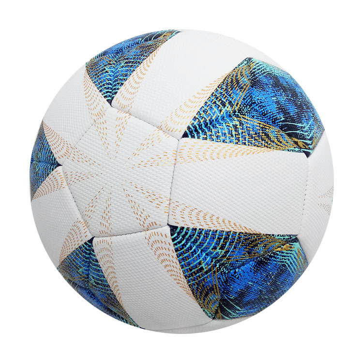 Factory direct supply of No. 5 machine-sewn footballs, commonly used footballs in sports, wholesale support, mixed batch, one-piece consignment Specification image