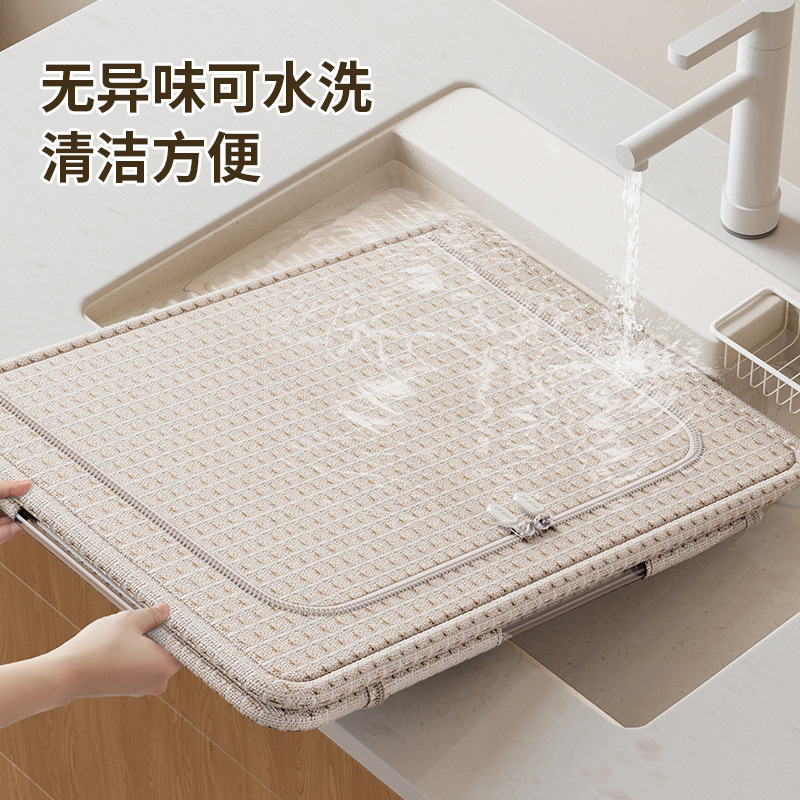 简易柜塑料/折叠竹鞋架/折叠鞋架/免安装鞋柜/折叠架细节图