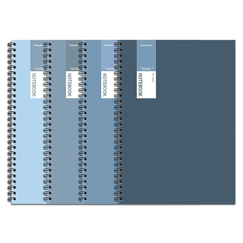 Thickened a5 coil notebook, simple b5 notepad wholesale, high appearance level loose-leaf notebook for primary school students, exercise book Specification image