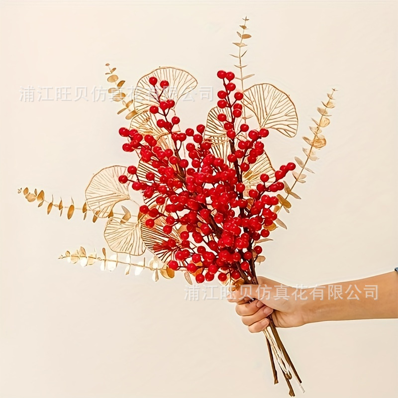 塑料花实物图