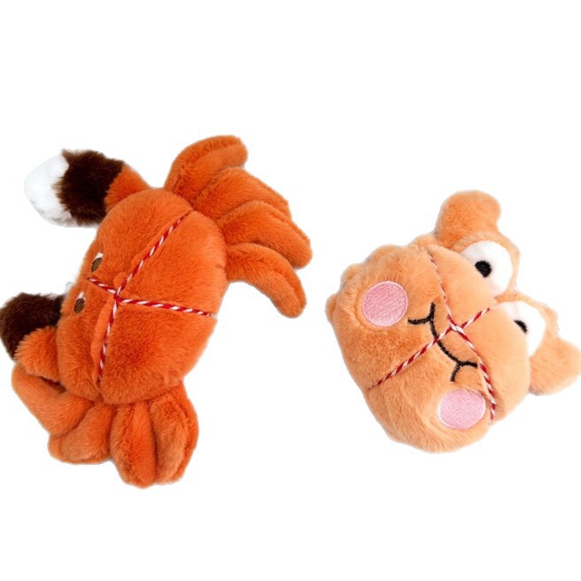 Suzhou Yangcheng Lake Hairy Crab plush Pendant 2025 New Style Creative Doll Bag Key Pendant Item Picture