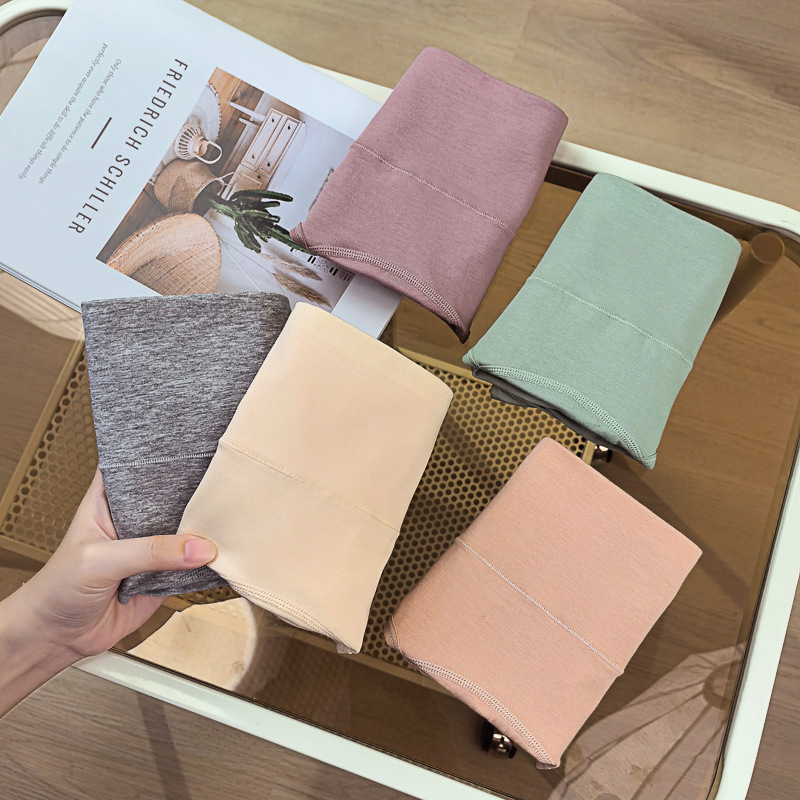 2025 New style pure cotton high-waisted underwear, summer skin-friendly, high-elasticity and soft pure cotton women's briefs wholesale from the manufacturer Application Scenario