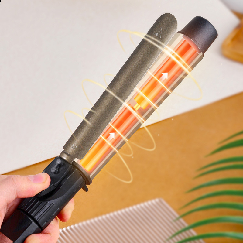 大卷旋转电卷棒天千卷棒影楼化妆师专用蛋卷卷发棒小号超细卷发器详情图2