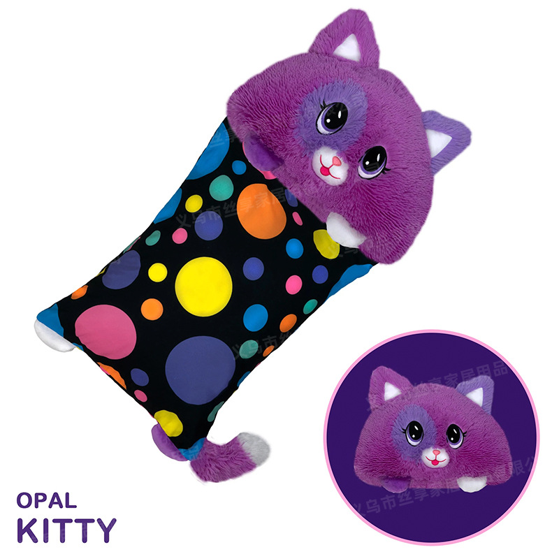 Cross-border FF PETS New plush pet pillow Cartoon Children's pillowcase Nap pillow Item Picture