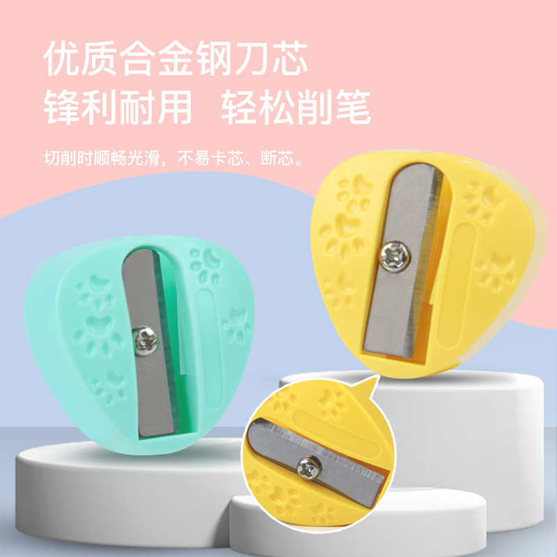 Cross-border factory direct sales of pencil sharpeners, mini pencil sharpeners, manual pencil sharpeners for primary school students, and small pencil sharpeners details Picture