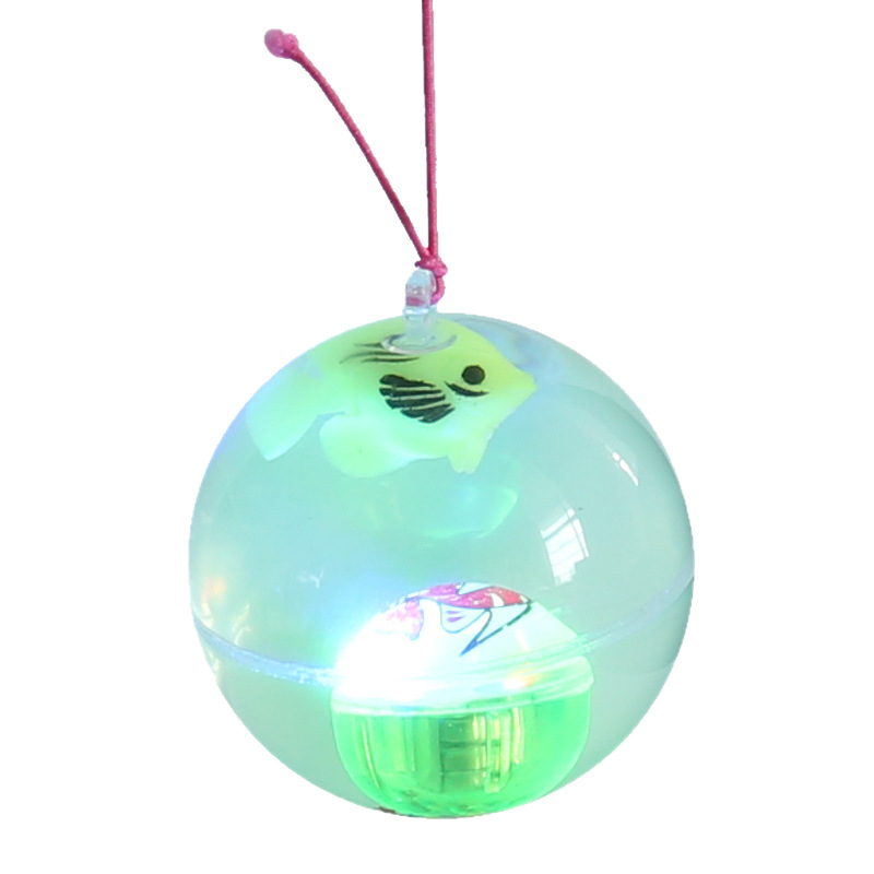 悬浮球儿童/匹克球模具/闪光玩具/扔投/户外白底实物图