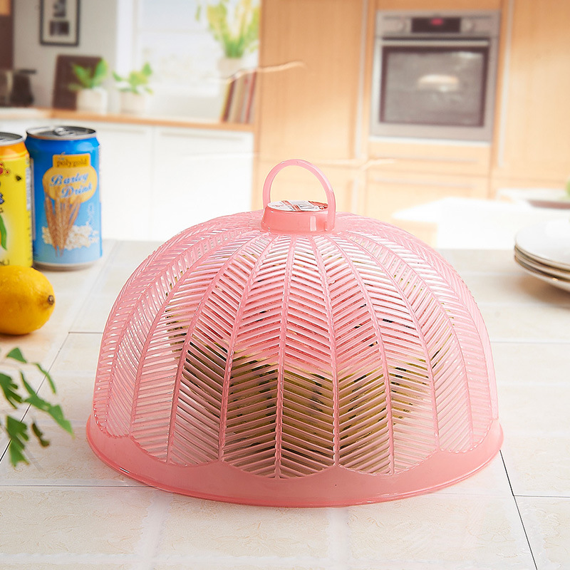 Wholesale of 526 plastic fly and mosquito repellent mini vegetable covers, meal covers, food covers, table covers, vegetable covers, vegetable umbrella and bowl covers Specification image