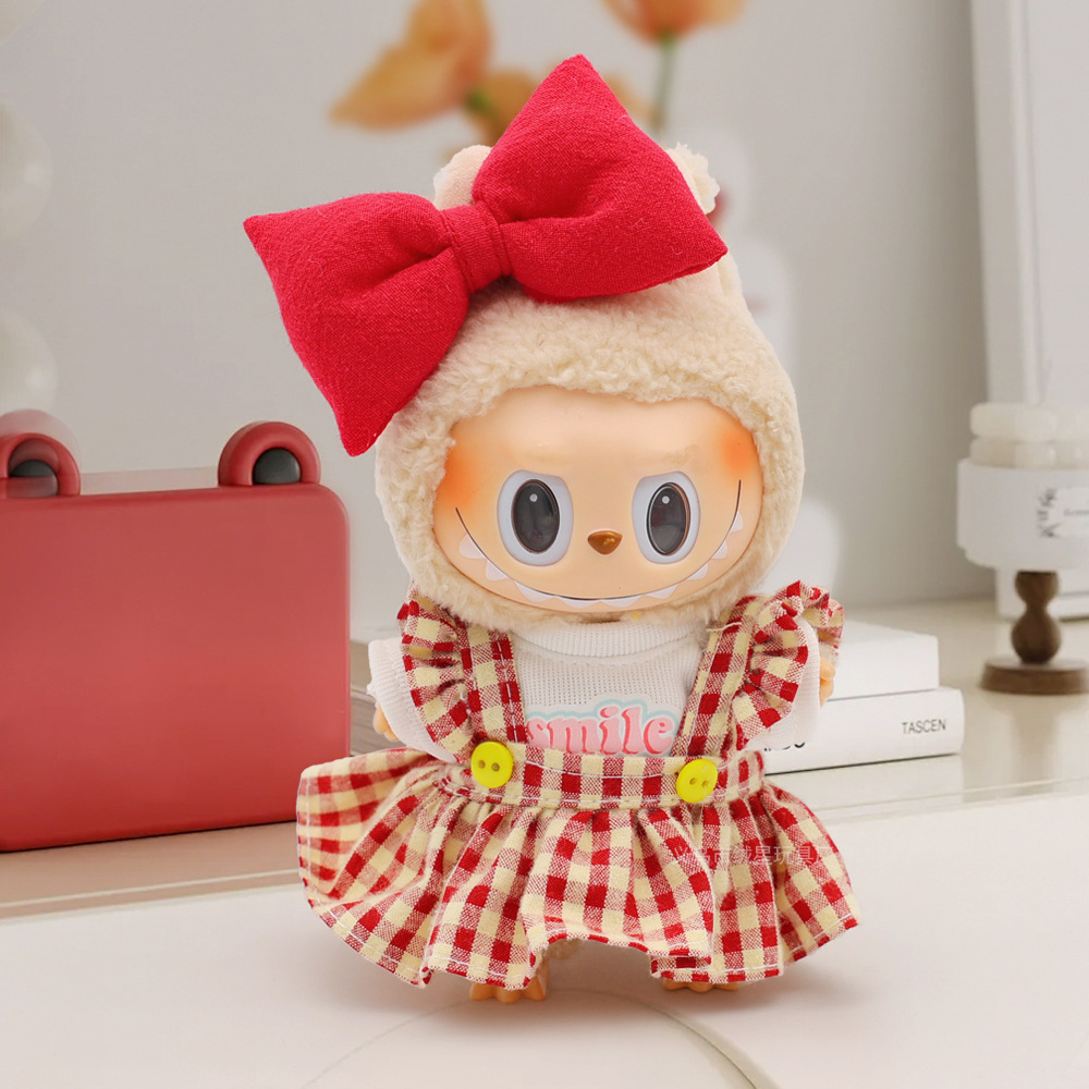 Cute Labrador dress, cartoon T-shirt, baseball cap, sweet bow princess dress, romantic red couple's set Application Scenario